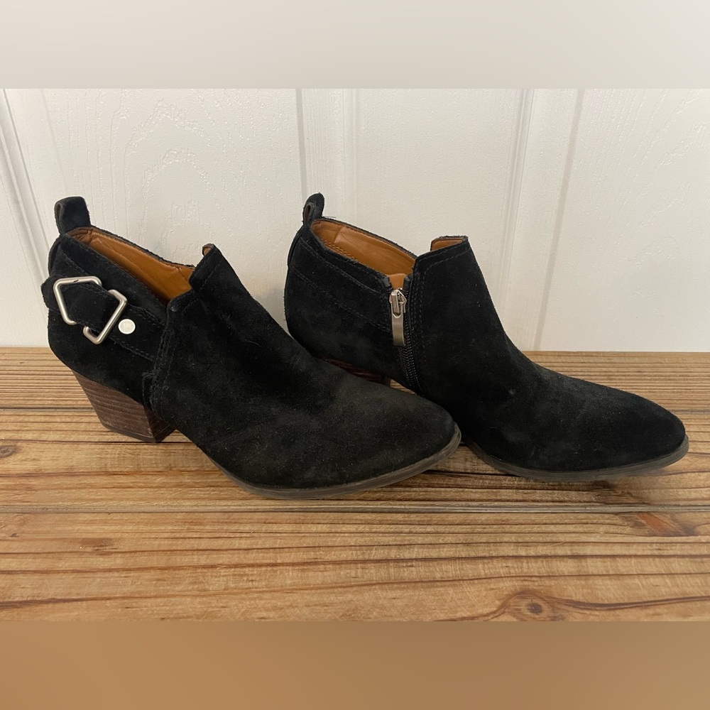 Franco Sarto Leather Booties